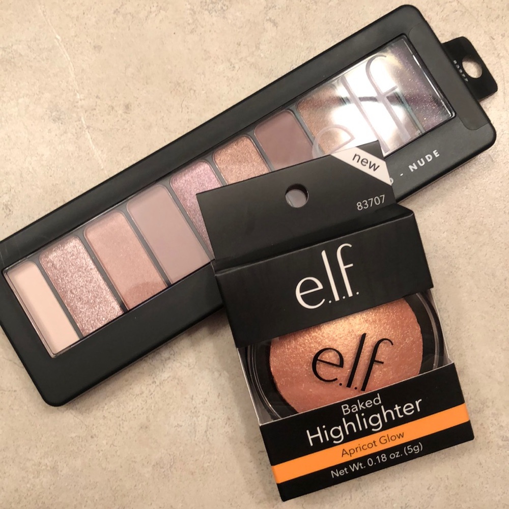 Elf eyeshadow & highlighter NWT